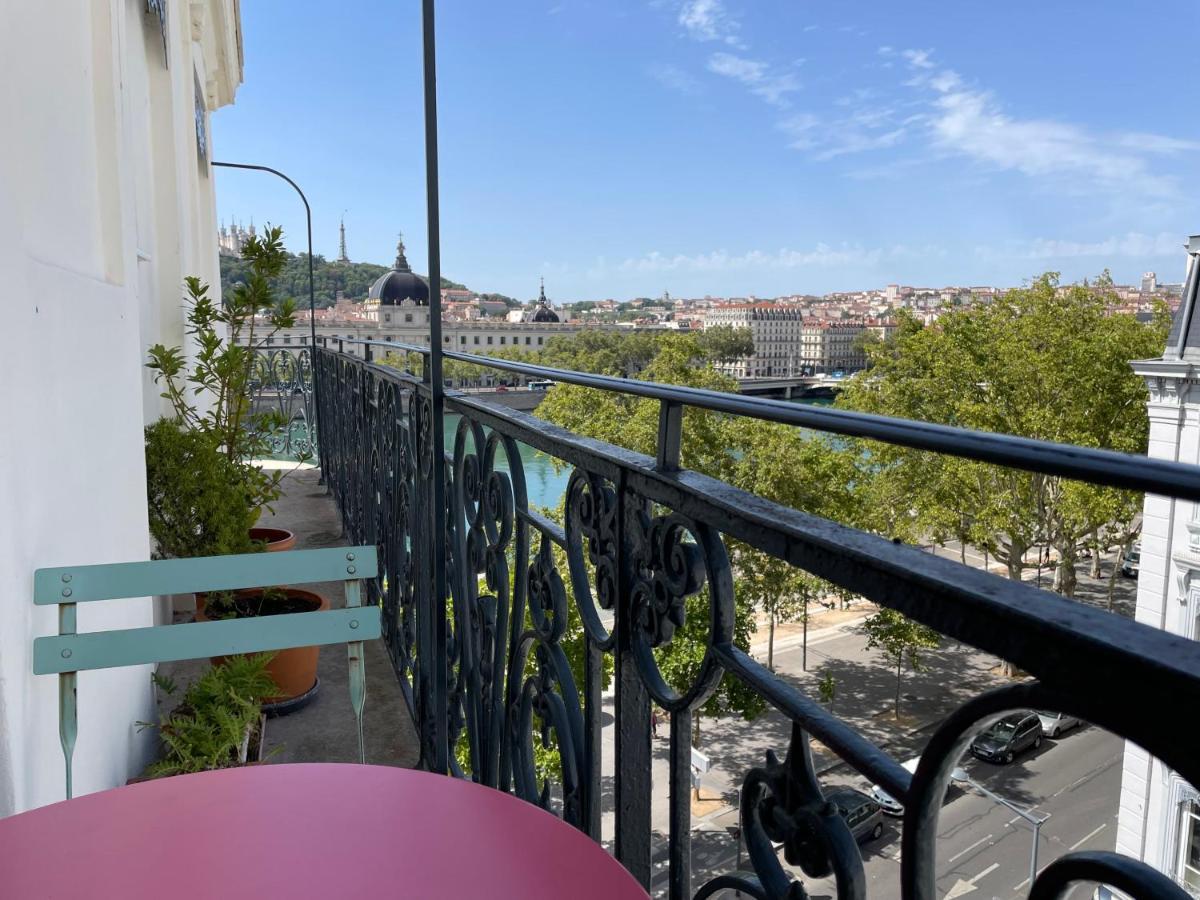 Apartament Vue Sur Rhone Lyon Zewnętrze zdjęcie