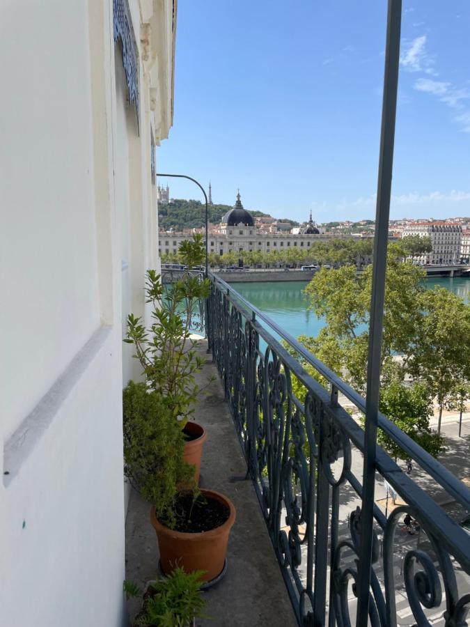 Apartament Vue Sur Rhone Lyon Zewnętrze zdjęcie